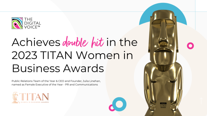 The Digital Voice™ Achieves Double Hit On Industry Awards